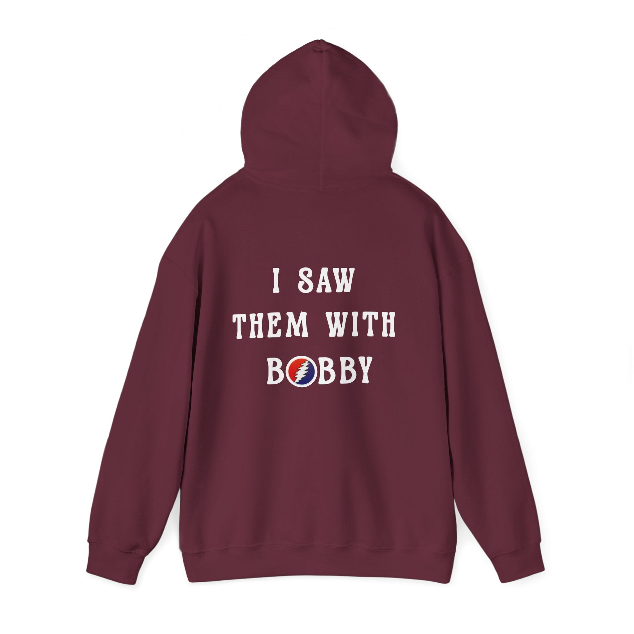 Bob Weir, “I Saw Them With Bobby” Back-Print Grateful Dead Tribute Sweatshirt
