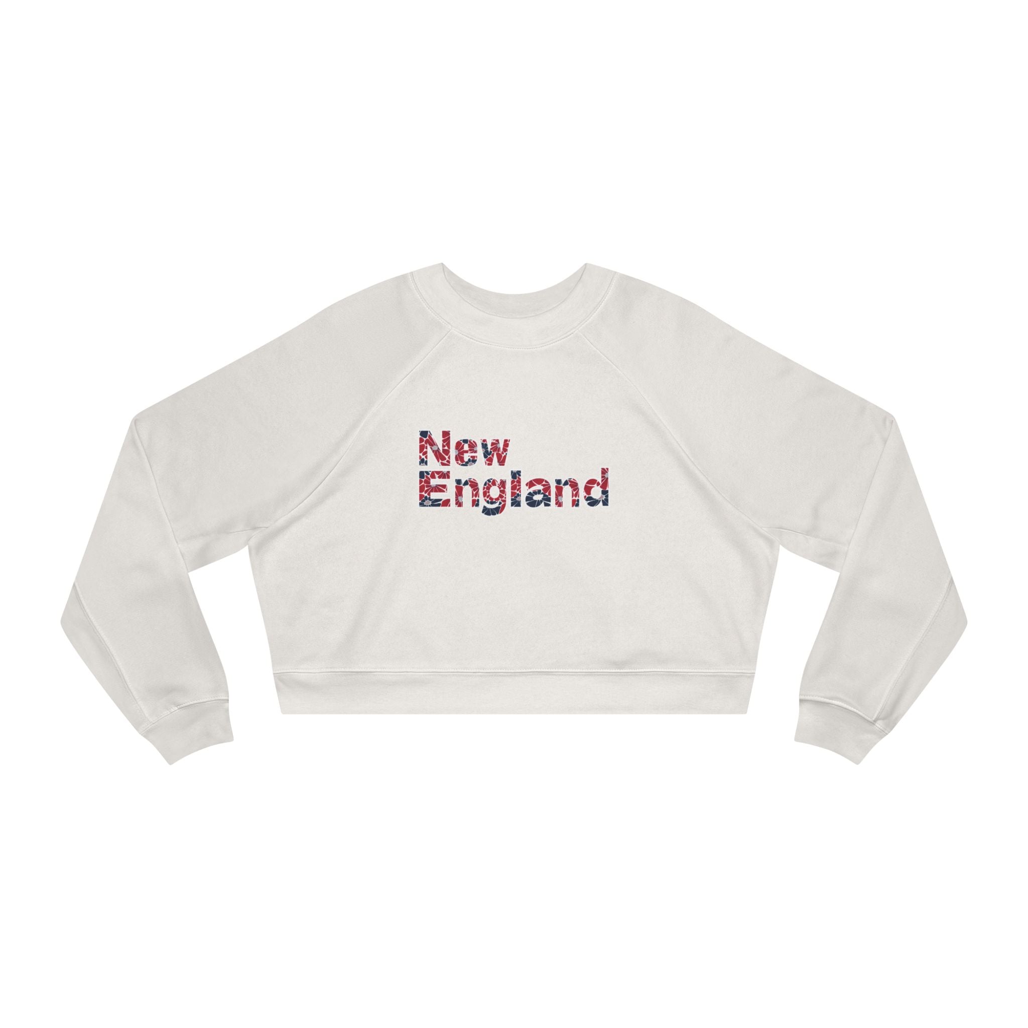 New England Varsity Script Fleece – Cropped Cozy Essential