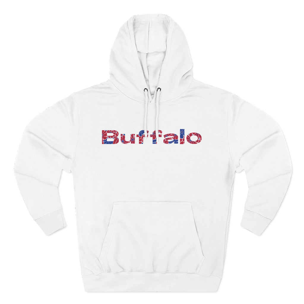 Buffalo Floral Arch Hoodie | Logo Pullover | Football