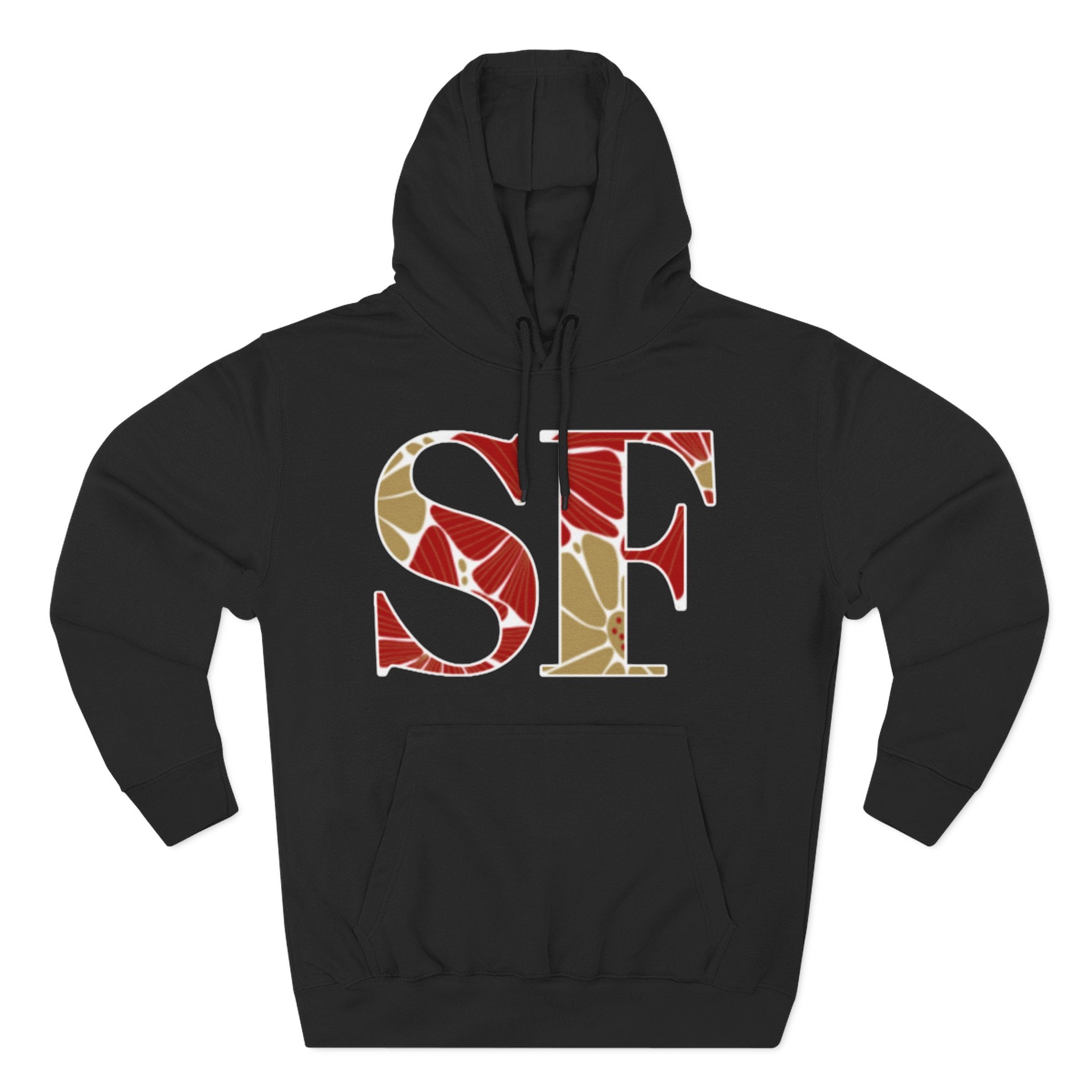 San Francisco Floral Arch Hoodie | Logo Pullover | Football