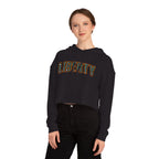 New York Liberty Cropped Hooded Sweatshirt, WNBA