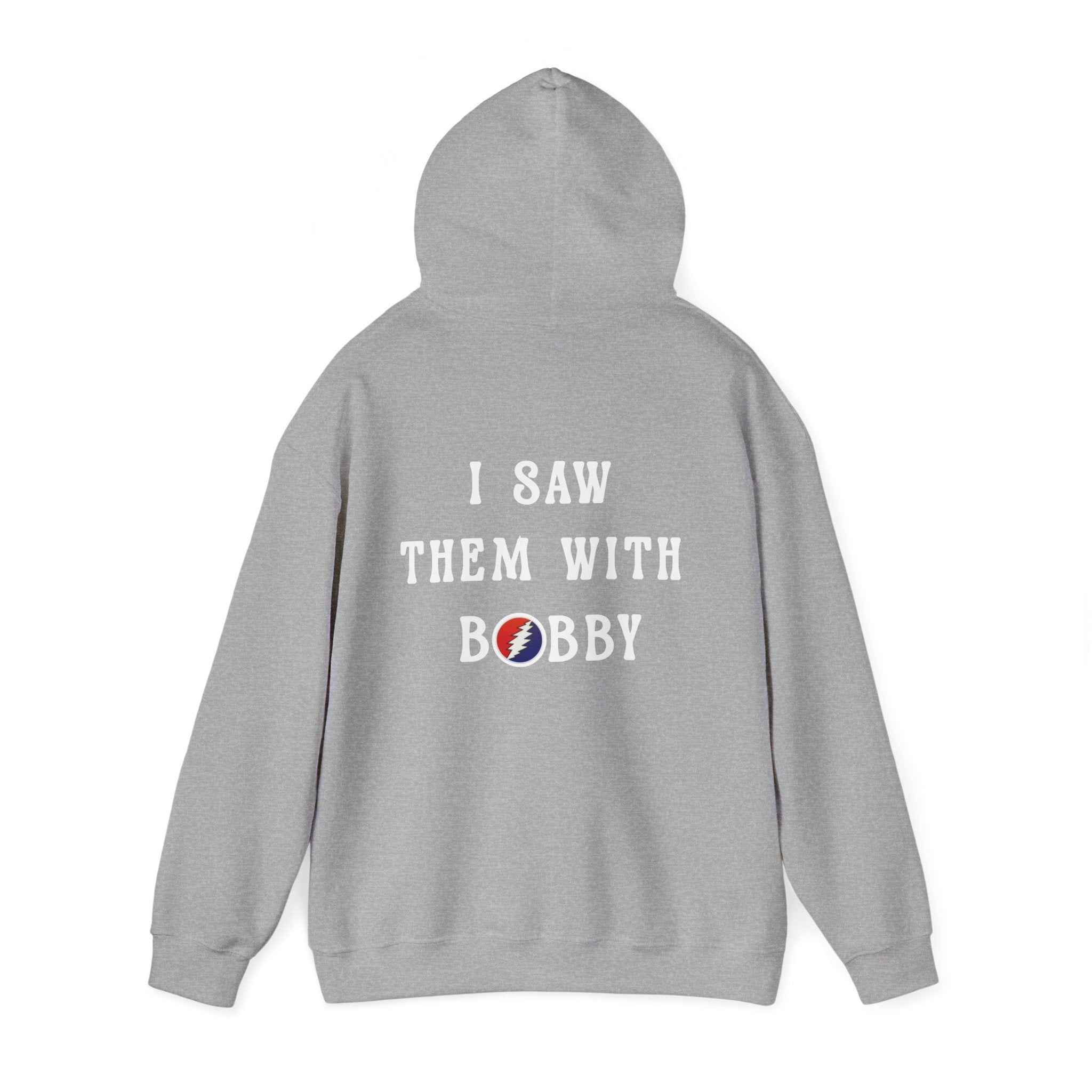 Bob Weir, “I Saw Them With Bobby” Back-Print Grateful Dead Tribute Sweatshirt