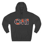 Chicago Floral Arch Hoodie | Logo Pullover | Football
