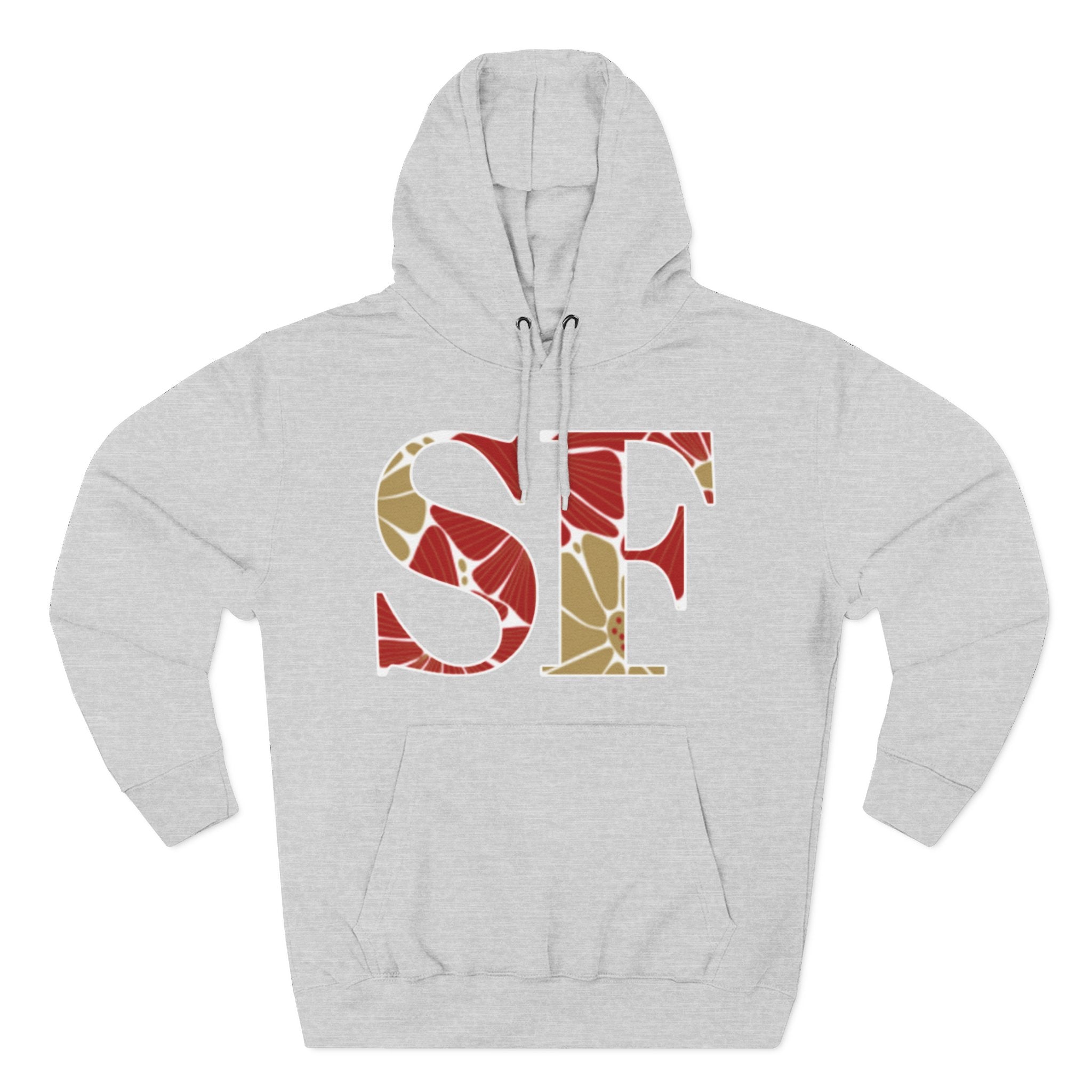 San Francisco Floral Arch Hoodie | Logo Pullover | Football