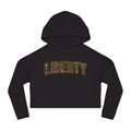 New York Liberty Cropped Hooded Sweatshirt, WNBA