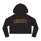 New York Liberty Cropped Hooded Sweatshirt, WNBA