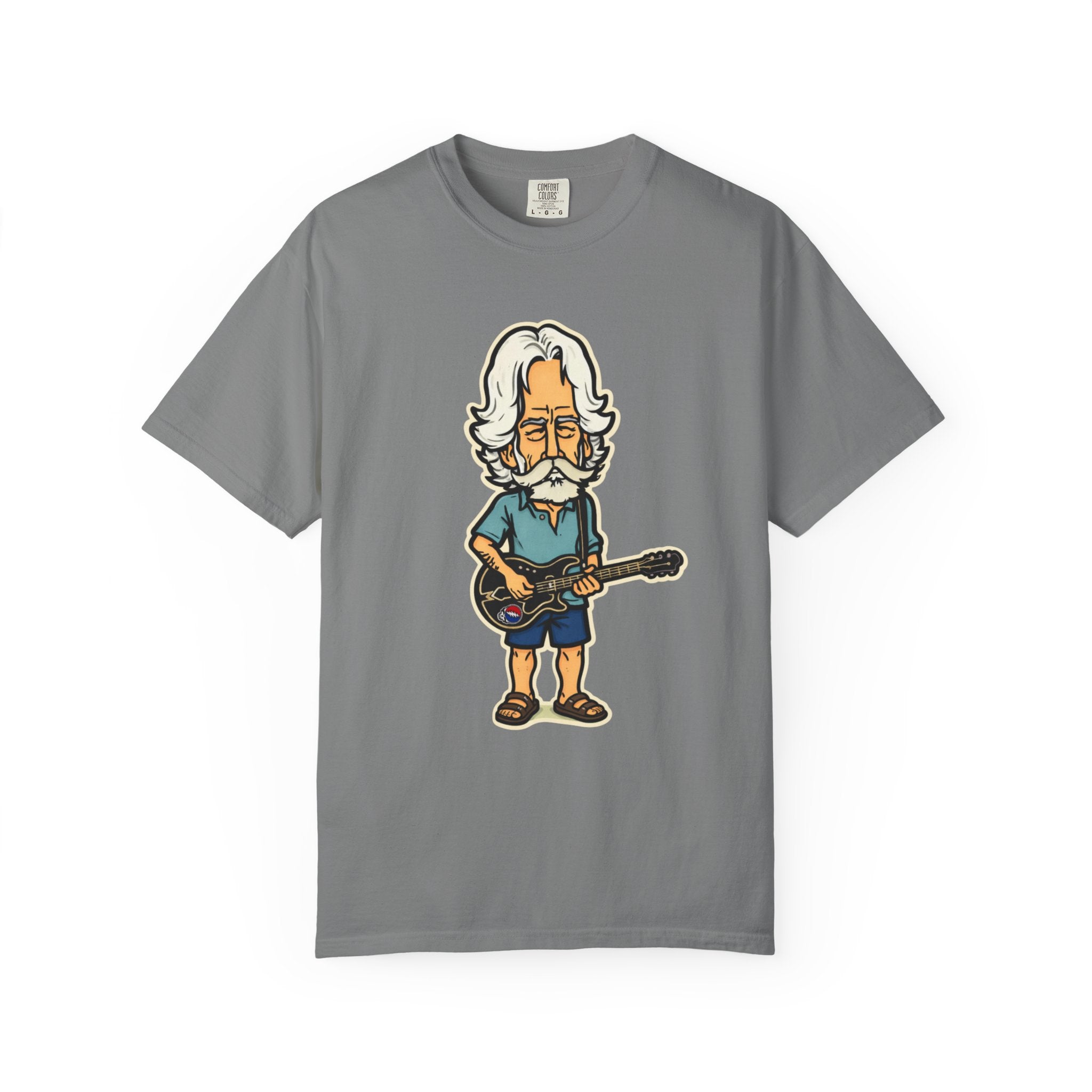 Bob Weir Tribute Graphic T-Shirt — Vintage Music Lover Tee, Grateful Dead