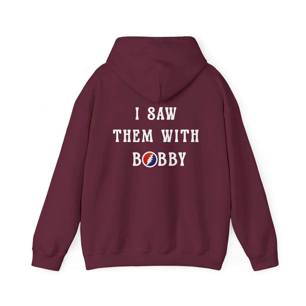 Bob Weir, “I Saw Them With Bobby” Back-Print Grateful Dead Tribute Sweatshirt