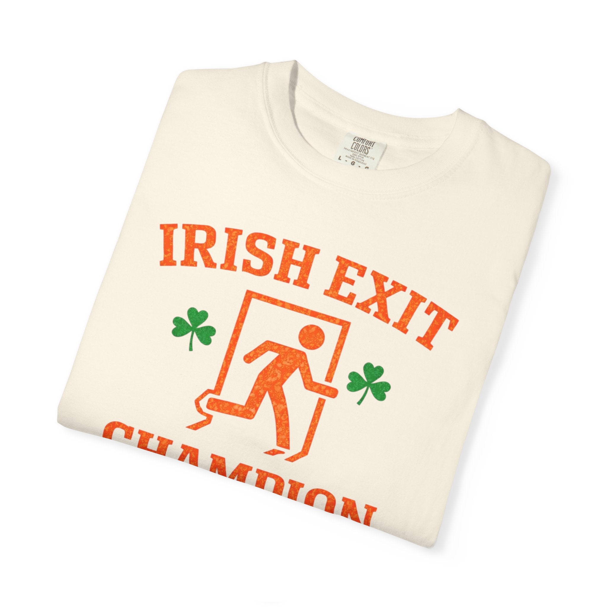 Irish Exit Champion T-Shirt — St. Patrick’s Day Party Shirt