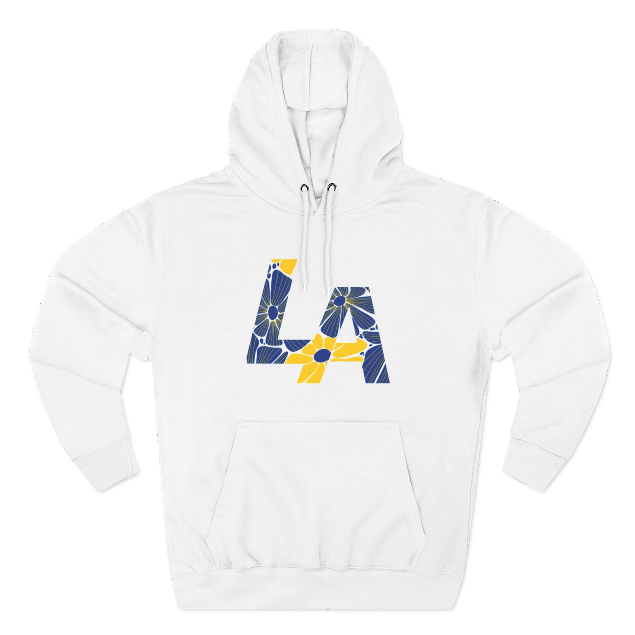 Los Angeles Football Floral Arch Hoodie | Logo Pullover