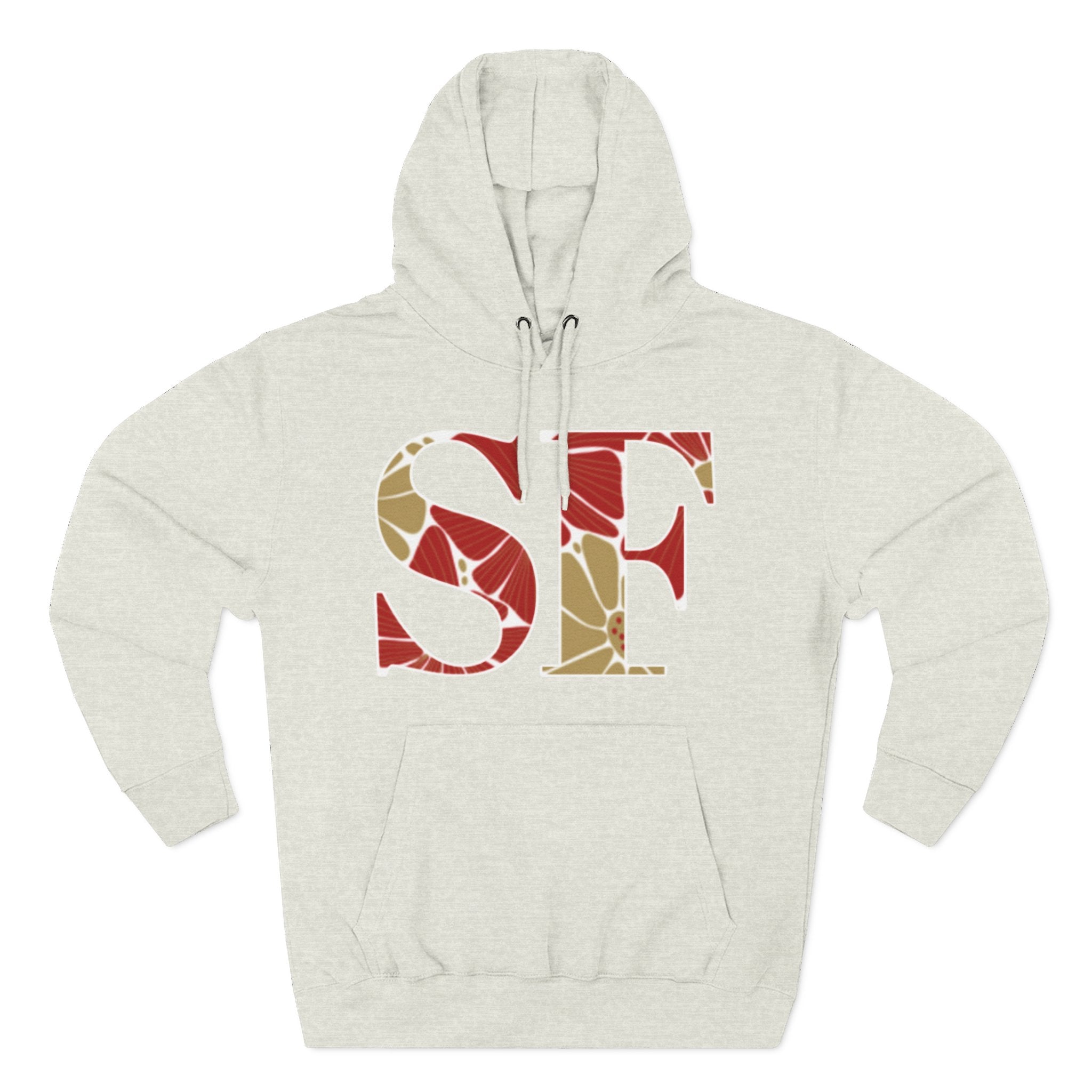 San Francisco Floral Arch Hoodie | Logo Pullover | Football