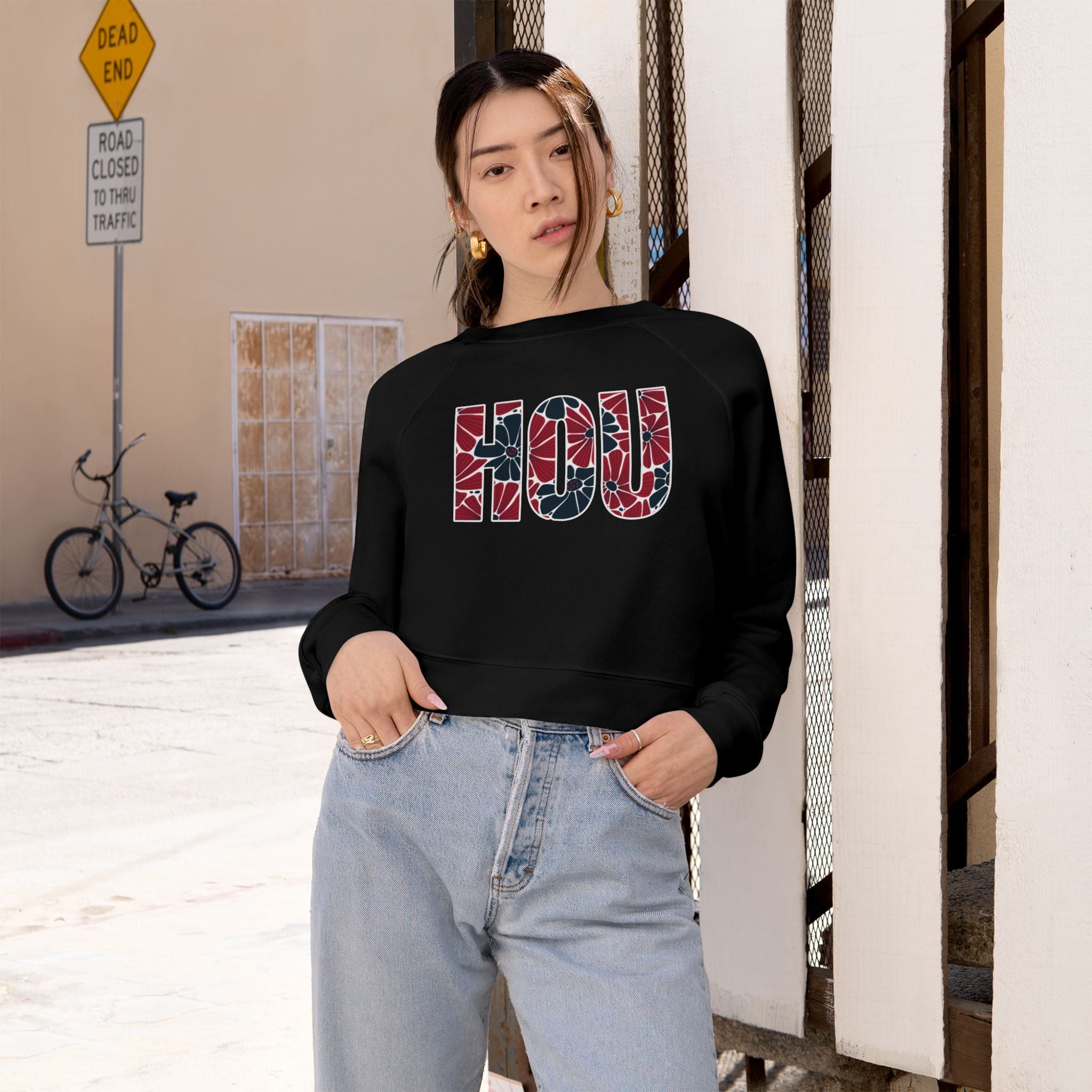 Houston Varsity Script Fleece – Cropped Cozy Essential