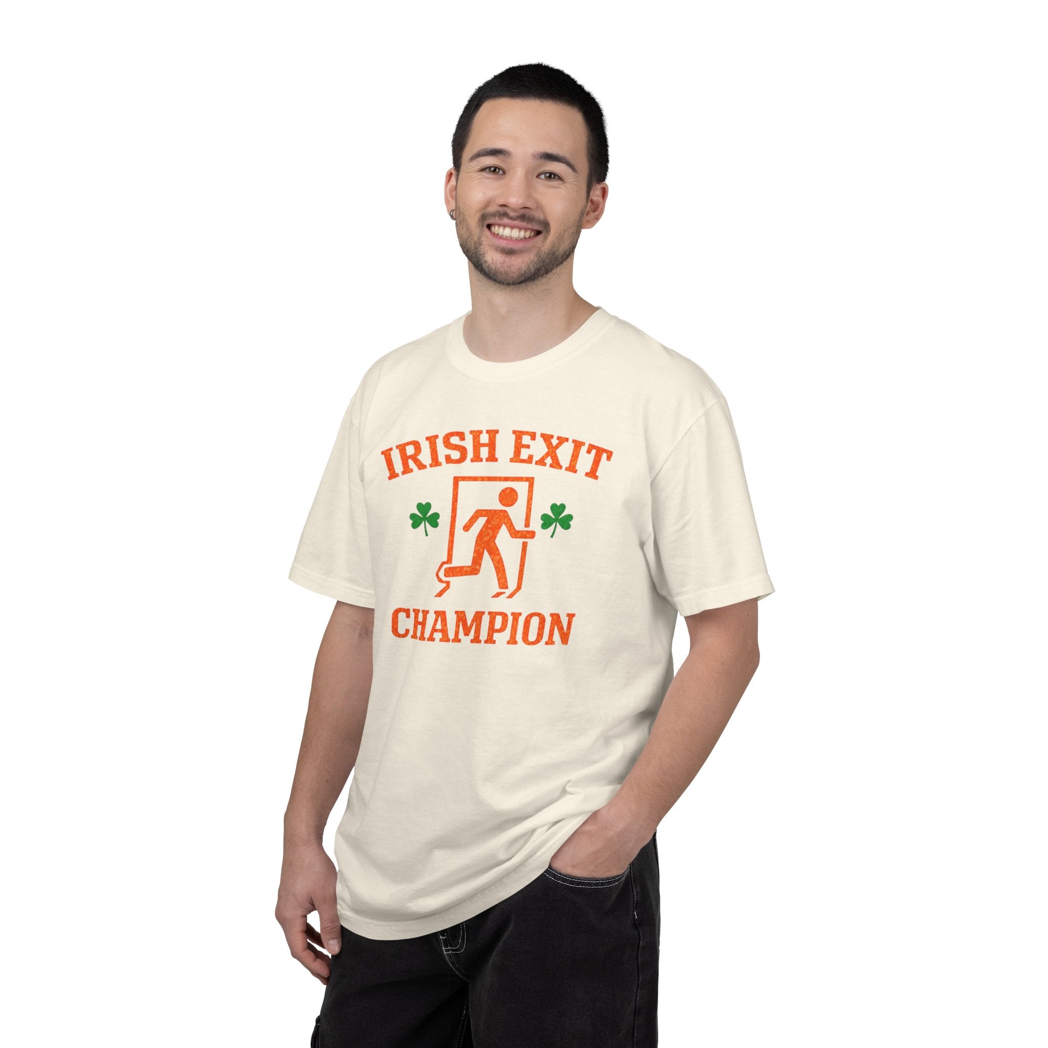 Irish Exit Champion T-Shirt — St. Patrick’s Day Party Shirt