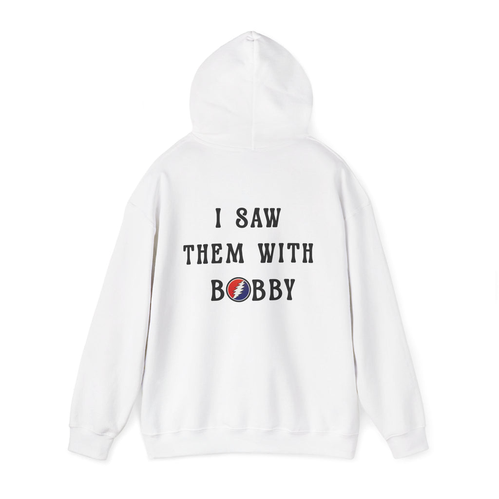 Bob Weir, “I Saw Them With Bobby” Back-Print Grateful Dead Tribute Sweatshirt
