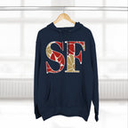 San Francisco Floral Arch Hoodie | Logo Pullover | Football