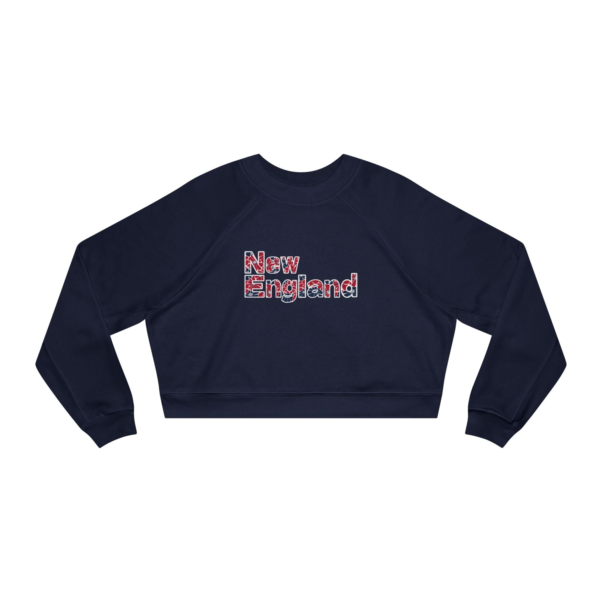 New England Varsity Script Fleece – Cropped Cozy Essential