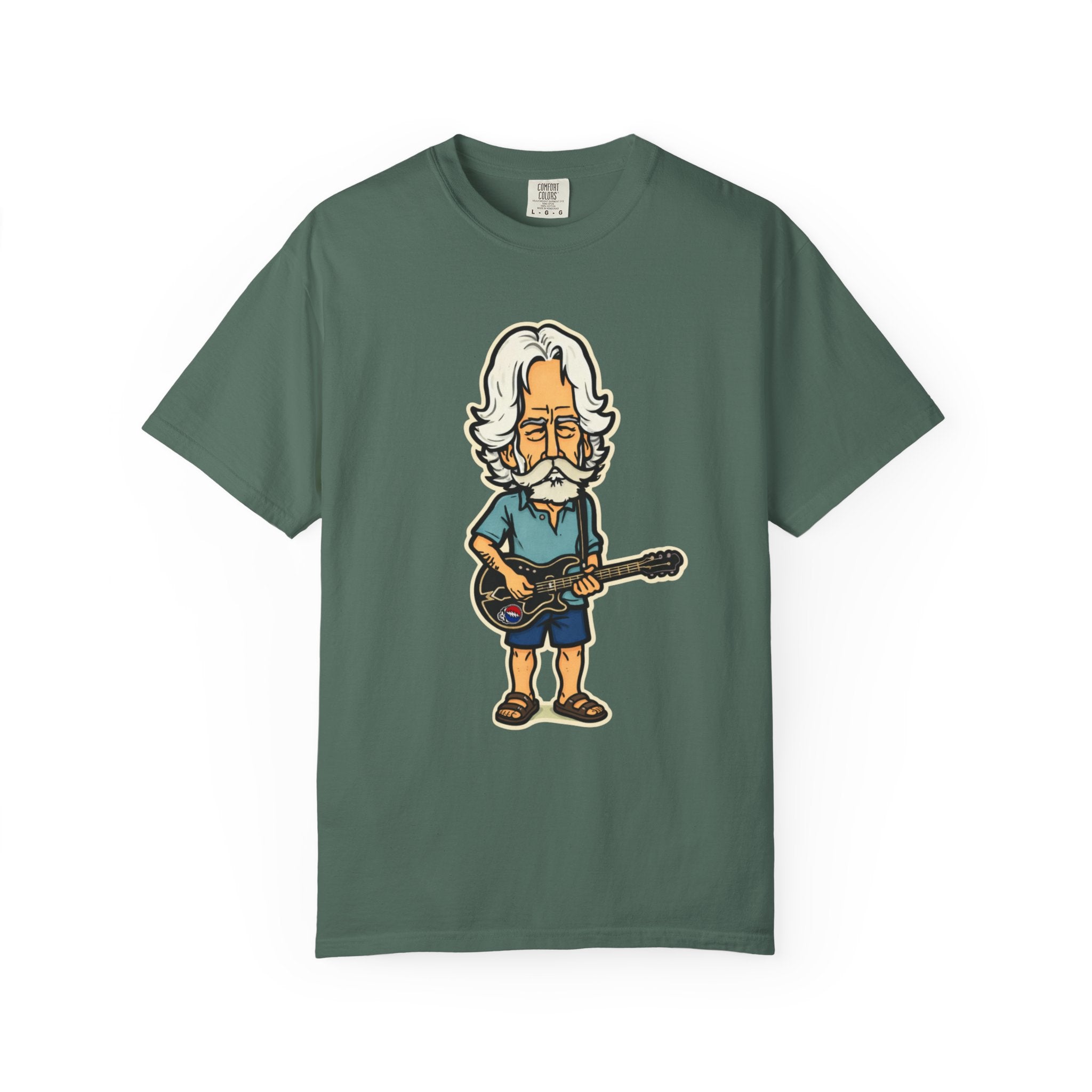 Bob Weir Tribute Graphic T-Shirt — Vintage Music Lover Tee, Grateful Dead