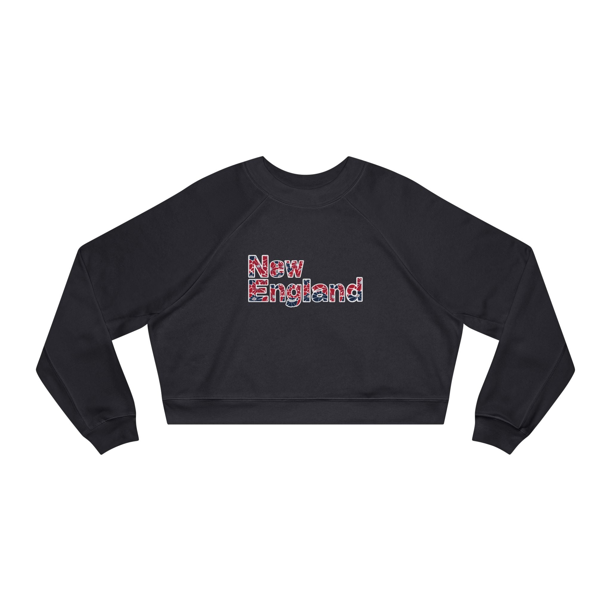 New England Varsity Script Fleece – Cropped Cozy Essential