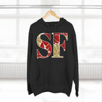 San Francisco Floral Arch Hoodie | Logo Pullover | Football