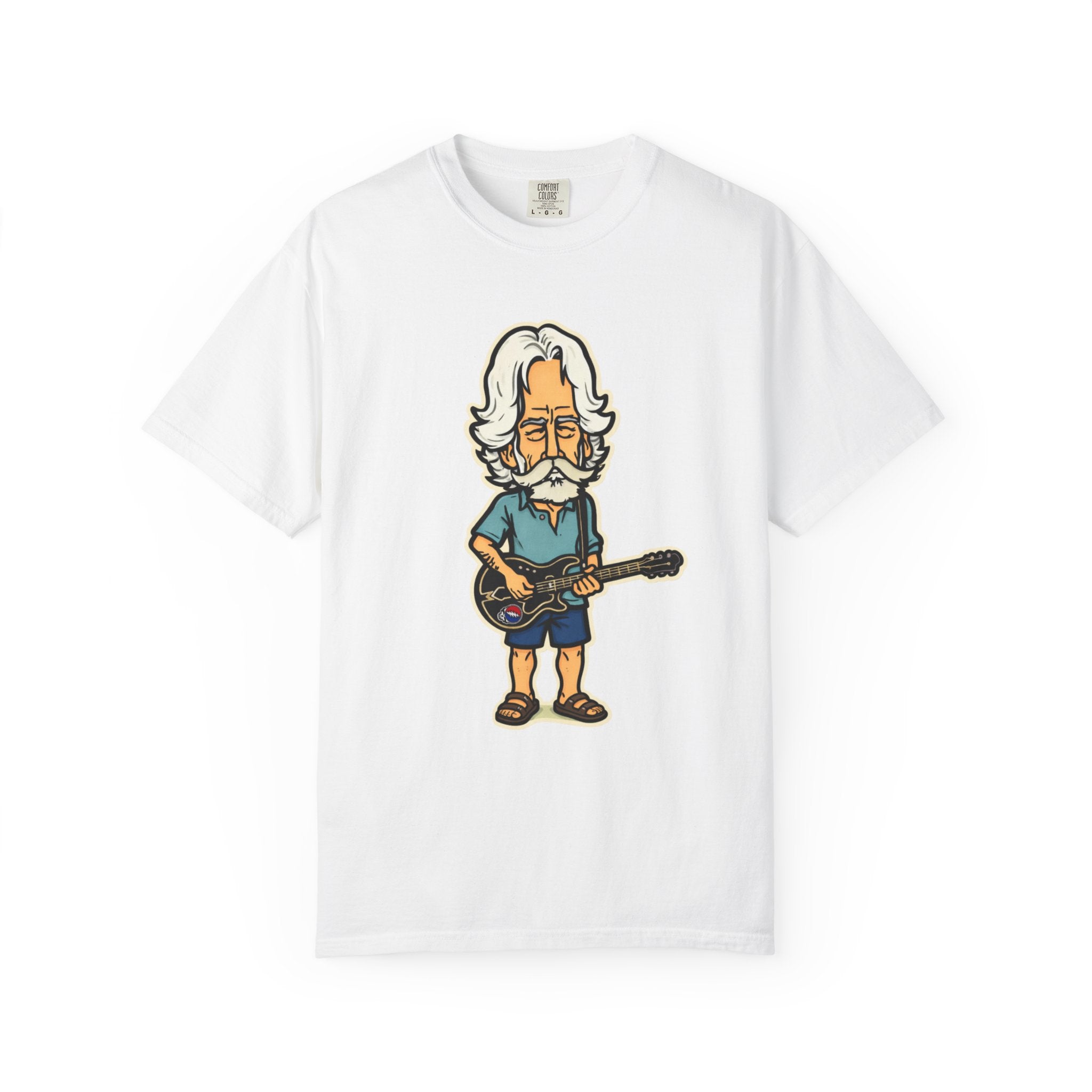 Bob Weir Tribute Graphic T-Shirt — Vintage Music Lover Tee, Grateful Dead