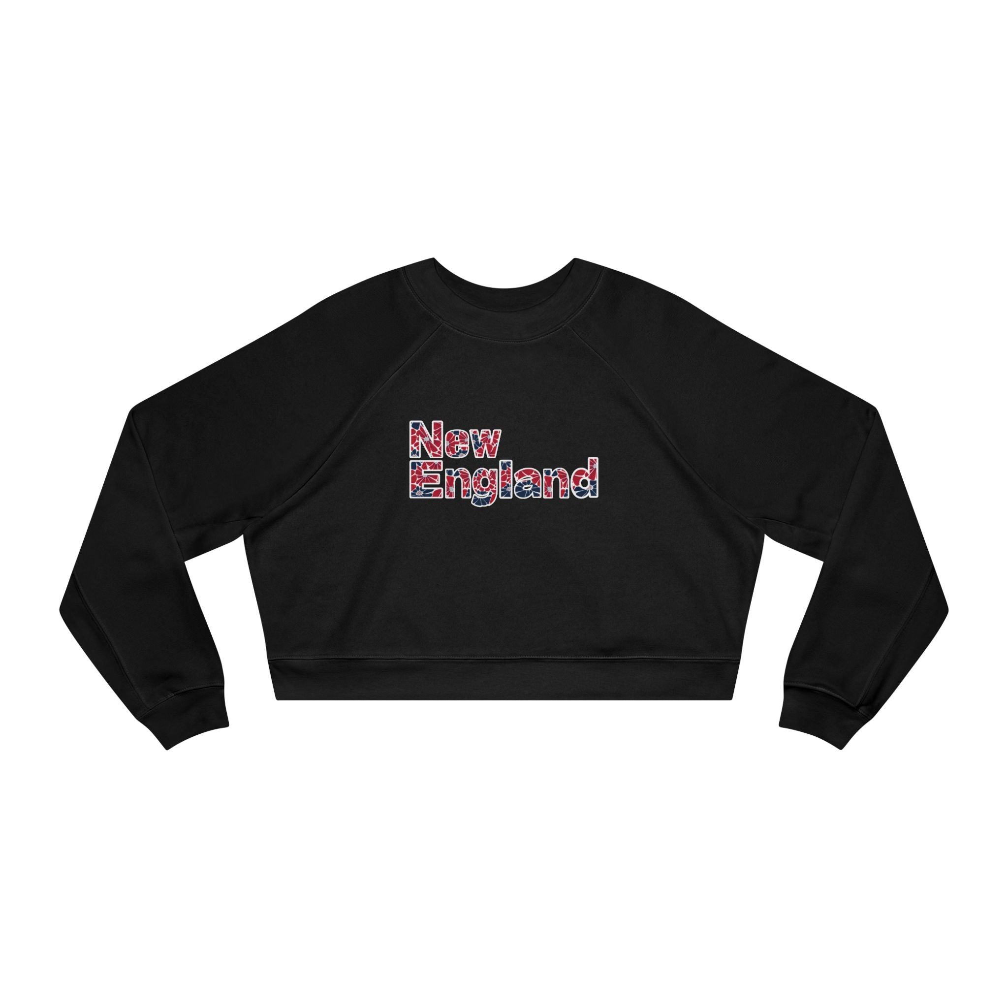 New England Varsity Script Fleece – Cropped Cozy Essential