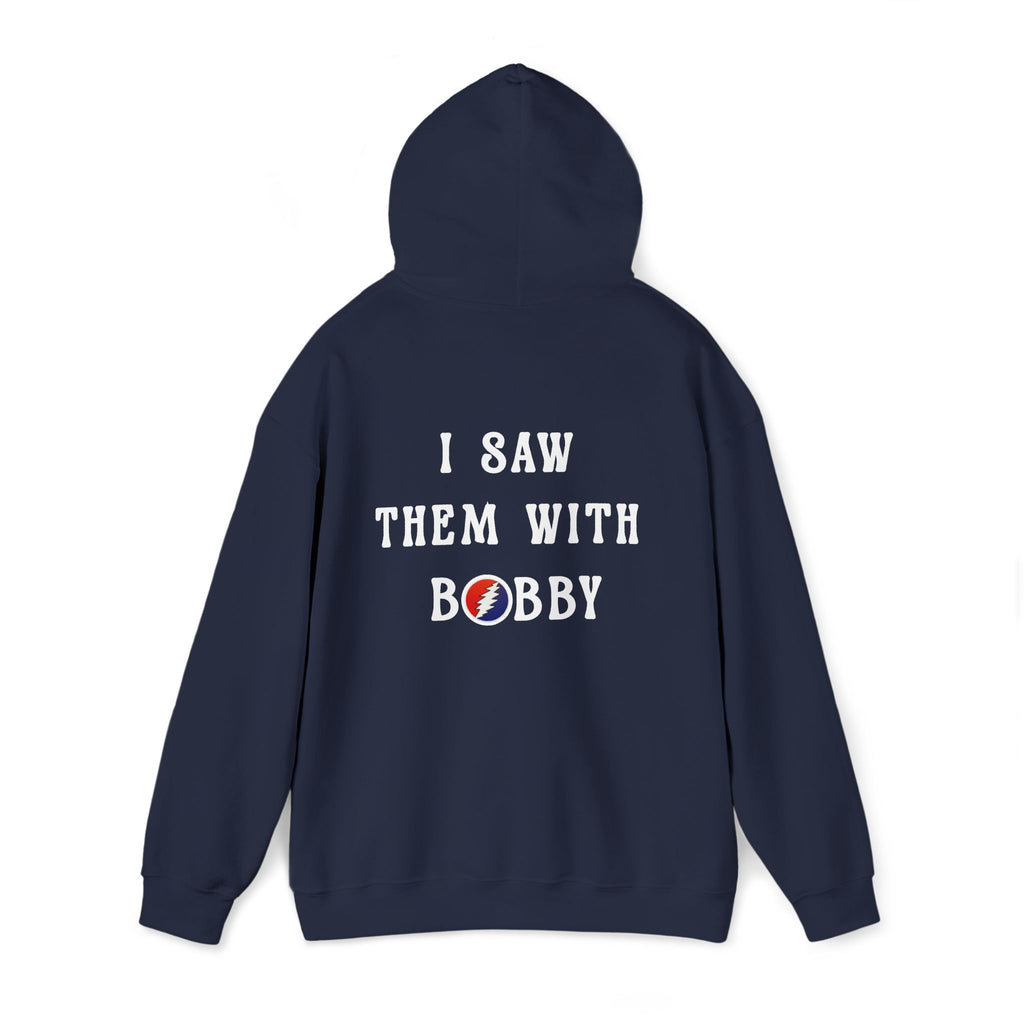 Bob Weir, “I Saw Them With Bobby” Back-Print Grateful Dead Tribute Sweatshirt