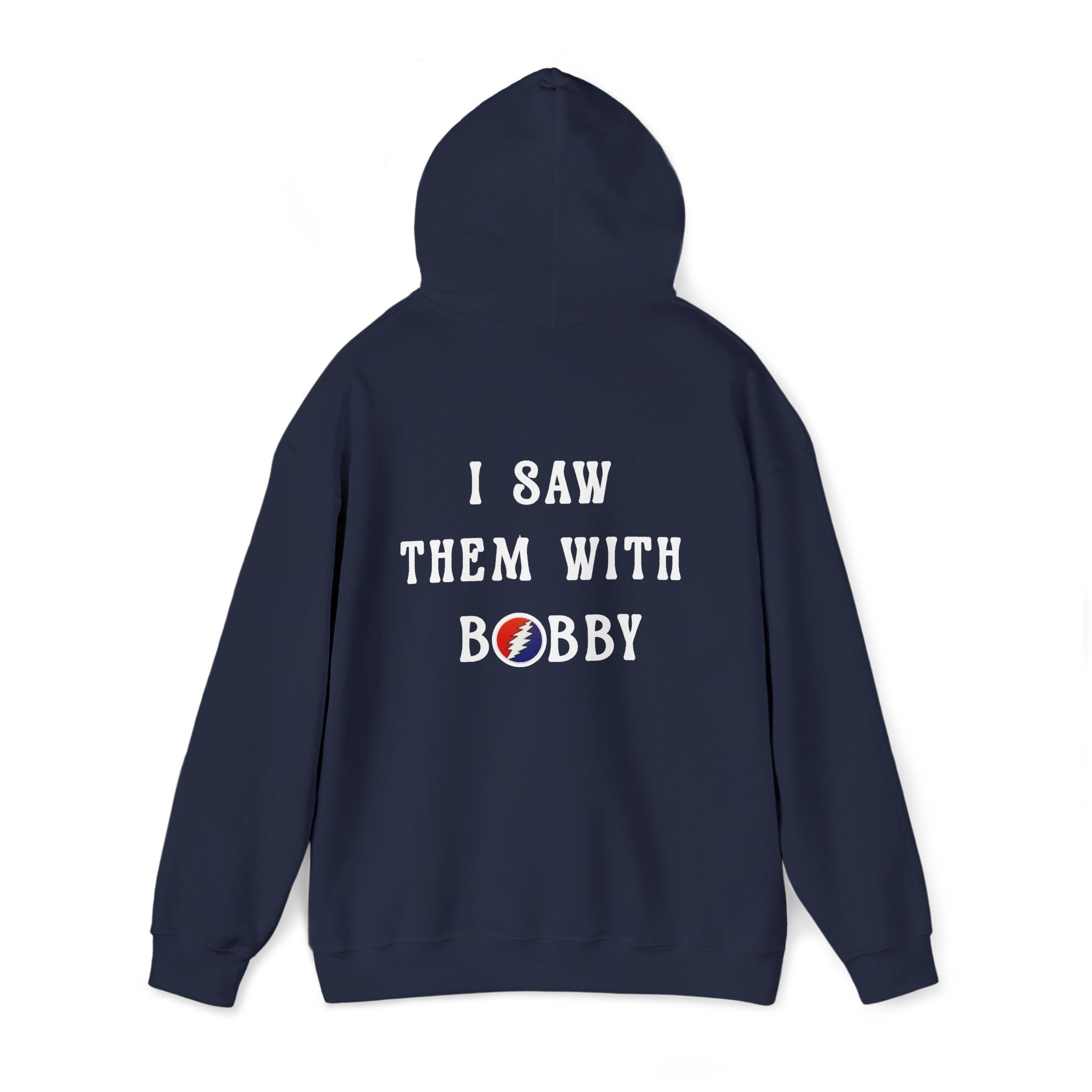 Bob Weir, “I Saw Them With Bobby” Back-Print Grateful Dead Tribute Sweatshirt