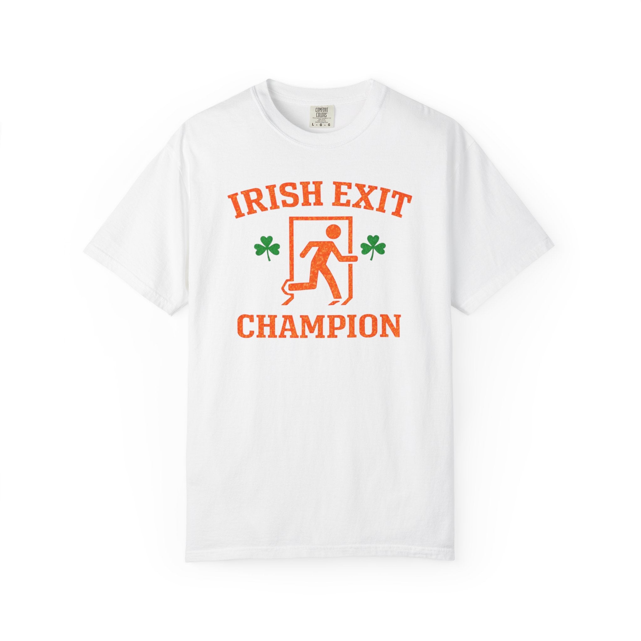 Irish Exit Champion T-Shirt — St. Patrick’s Day Party Shirt