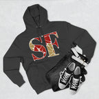 San Francisco Floral Arch Hoodie | Logo Pullover | Football