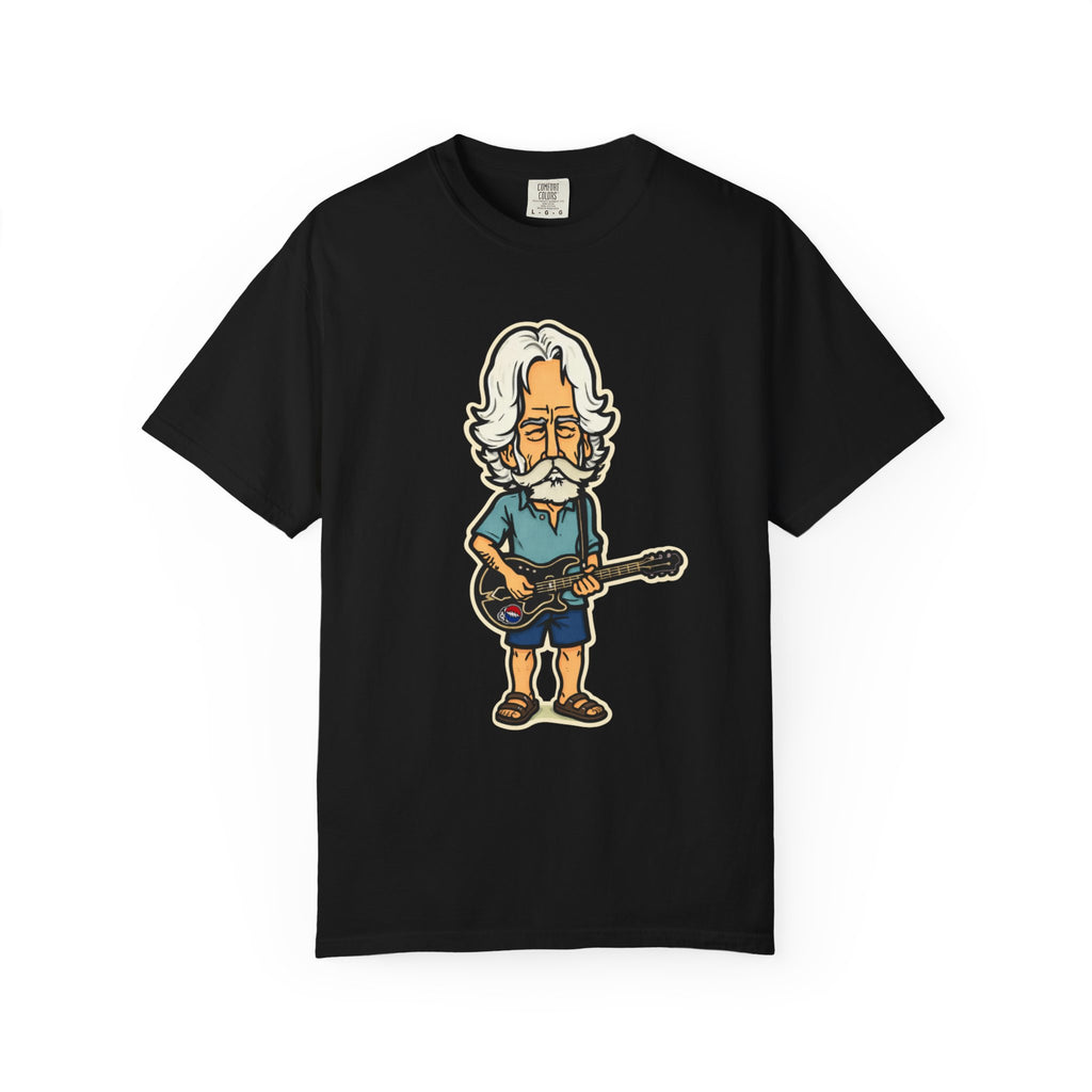 Bob Weir Tribute Graphic T-Shirt — Vintage Music Lover Tee, Grateful Dead