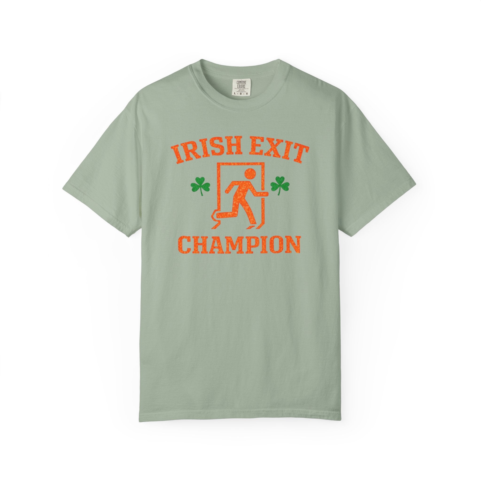 Irish Exit Champion T-Shirt — St. Patrick’s Day Party Shirt