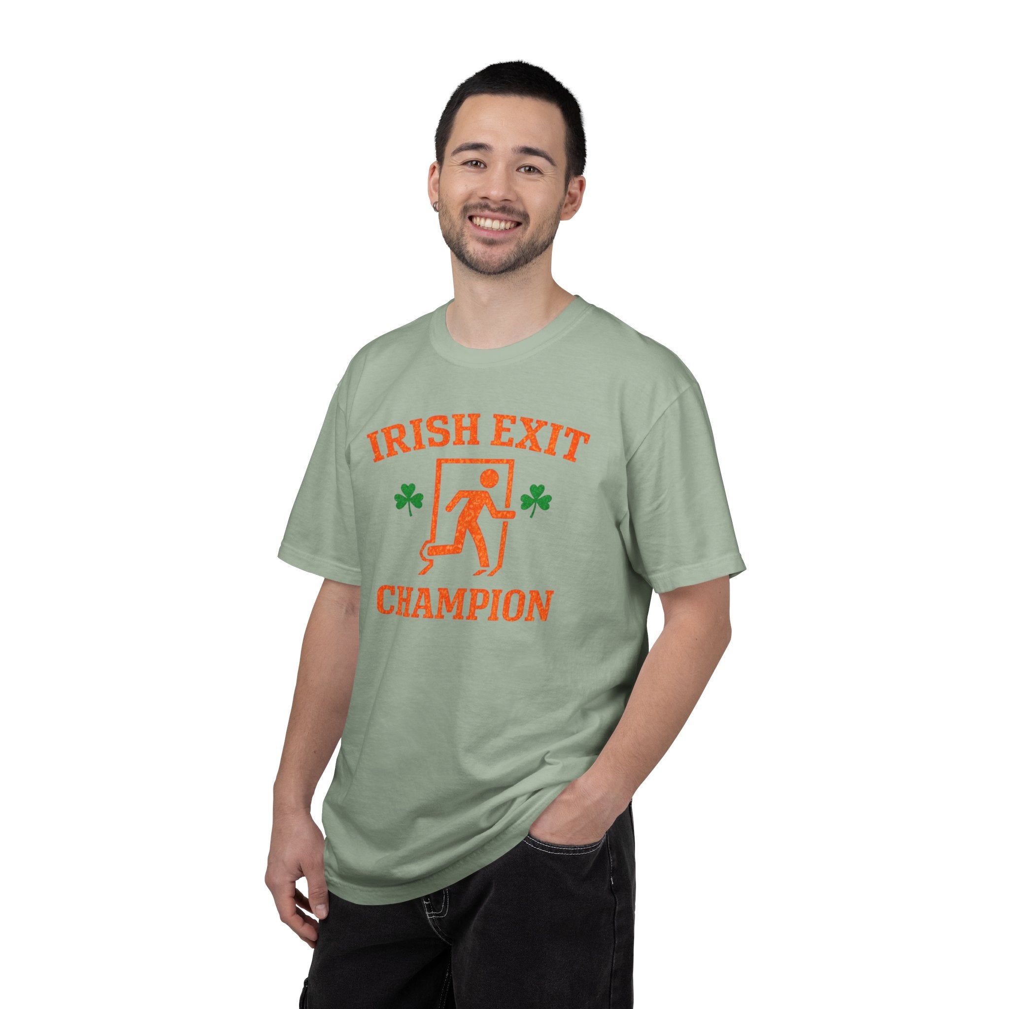 Irish Exit Champion T-Shirt — St. Patrick’s Day Party Shirt