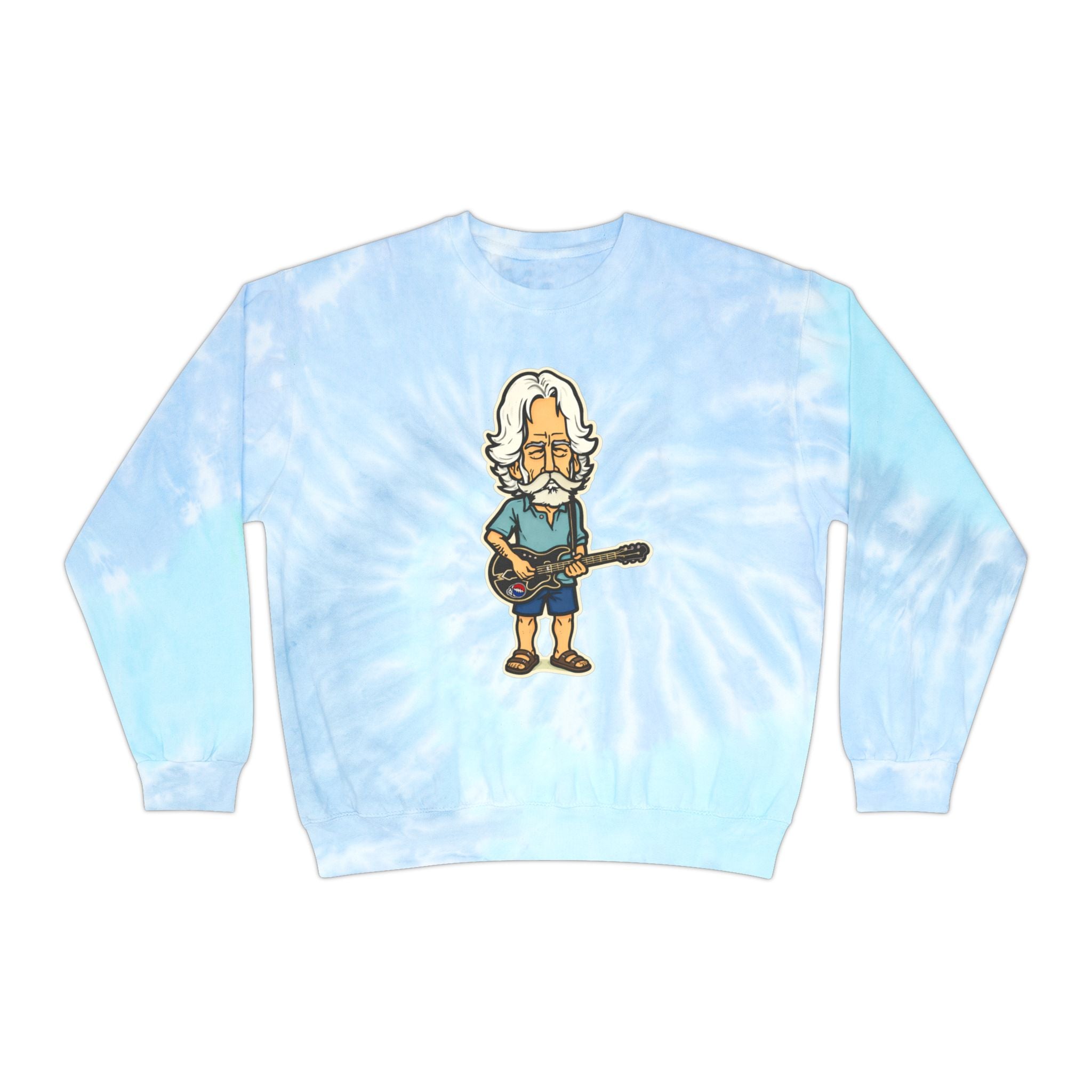 Bob Weir Unisex Tie-Dye Sweatshirt, Grateful Dead