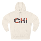 Chicago Floral Arch Hoodie | Logo Pullover | Football