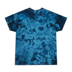 Bob Weir tribute, Crystal Blue Tie-Dye Tee with Retro Graphic