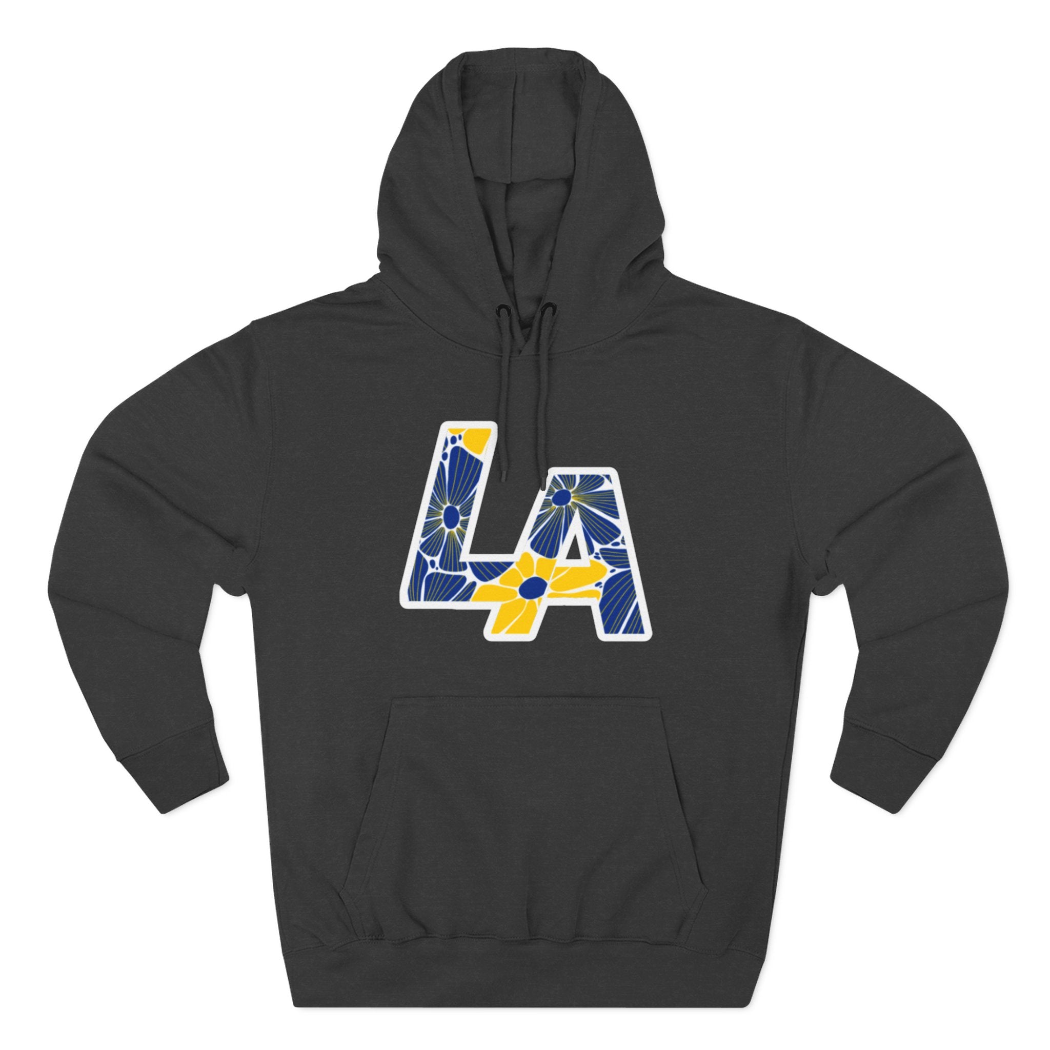 Los Angeles Football Floral Arch Hoodie | Logo Pullover
