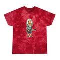 Bob Weir tribute, Crystal Blue Tie-Dye Tee with Retro Graphic