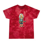 Bob Weir tribute, Crystal Blue Tie-Dye Tee with Retro Graphic