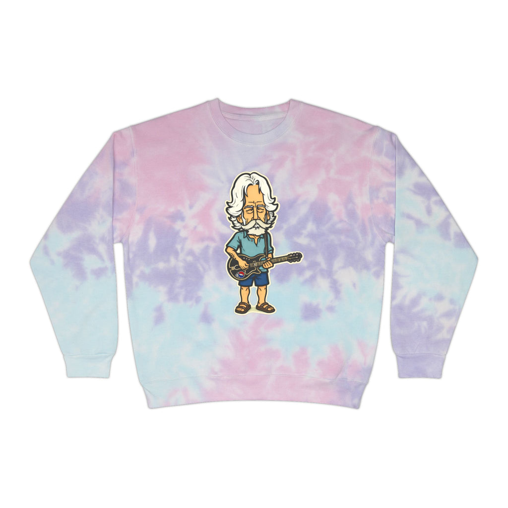 Bob Weir Unisex Tie-Dye Sweatshirt, Grateful Dead