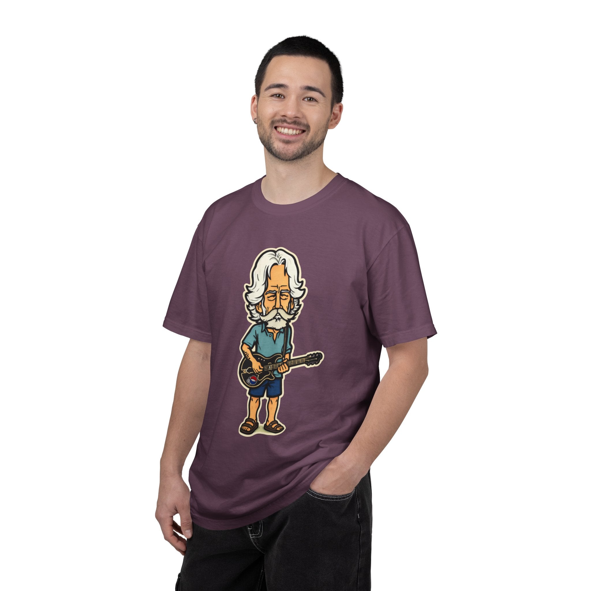 Bob Weir Tribute Graphic T-Shirt — Vintage Music Lover Tee, Grateful Dead