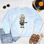 Bob Weir Unisex Tie-Dye Sweatshirt, Grateful Dead